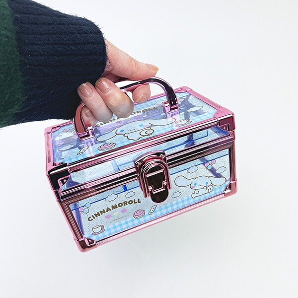 サンリオ シナモロール バニティケース 小物入れ シナモン Sanrio