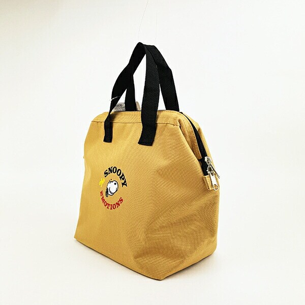スヌーピー フェイス ワイヤー付きランチバッグ SNOOPY