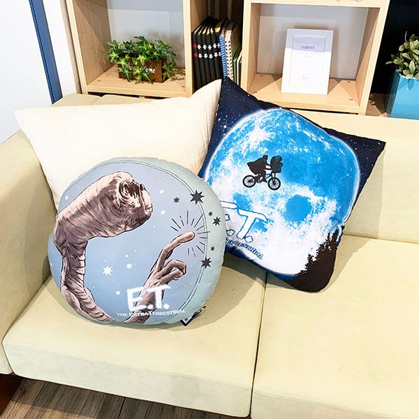 E.T. クッション 四角 インテリア ファブリック