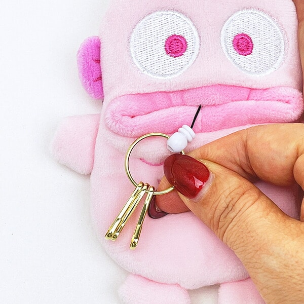 サンリオ ハンギョドン パクパクキーホルダー ピンク Sanrio