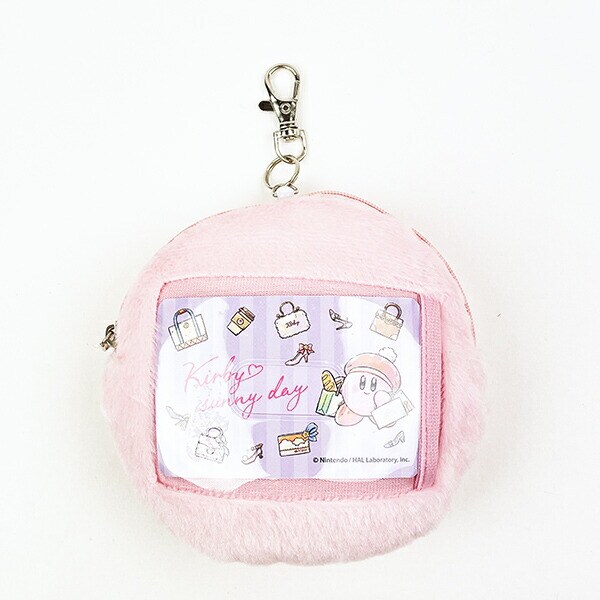 星のカービィ フェイスパスケース おすまし 定期入れ ICカードケース