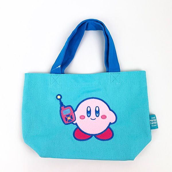 星のカービィ ムテキステキクローゼット ミニトート ブルー バッグ ランチバッグ オフィス 学校