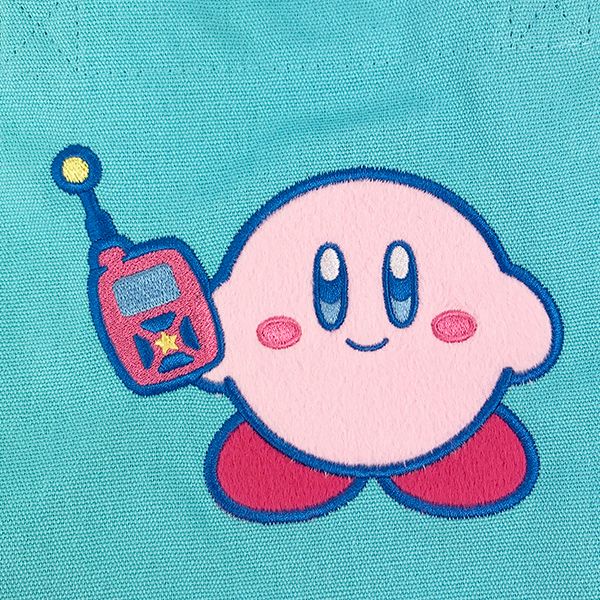 星のカービィ ムテキステキクローゼット ミニトート ブルー バッグ ランチバッグ オフィス 学校