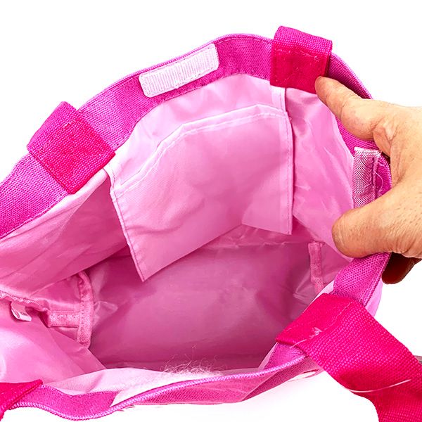 星のカービィ ムテキステキクローゼット ミニトート ピンク バッグ ランチバッグ オフィス 学校