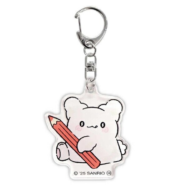 はなまるおばけ アクリルキーホルダー えんぴつ サンリオ