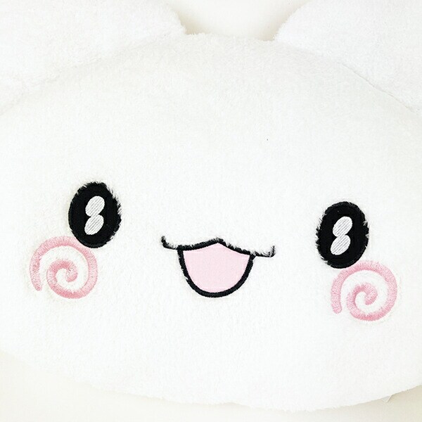 サンリオ はなまるおばけ 口開け フェイスクッション ふんわり光るシリーズ Sanrio