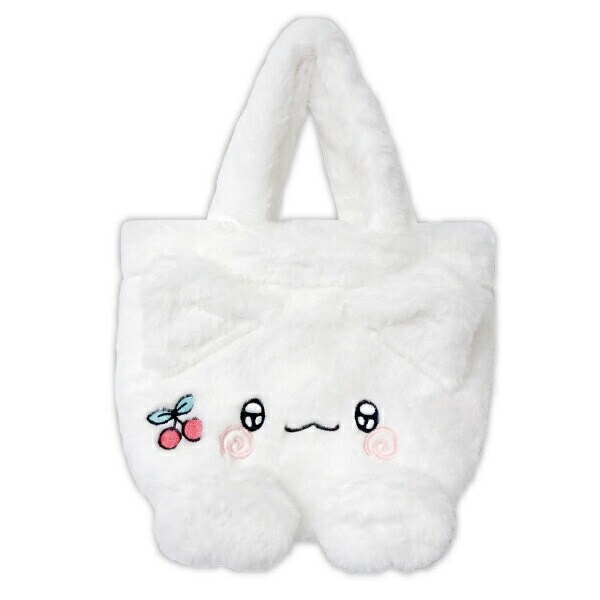 はなまるおばけ ふわもこミニトート サクランボ キャンディ バッグ サンリオ