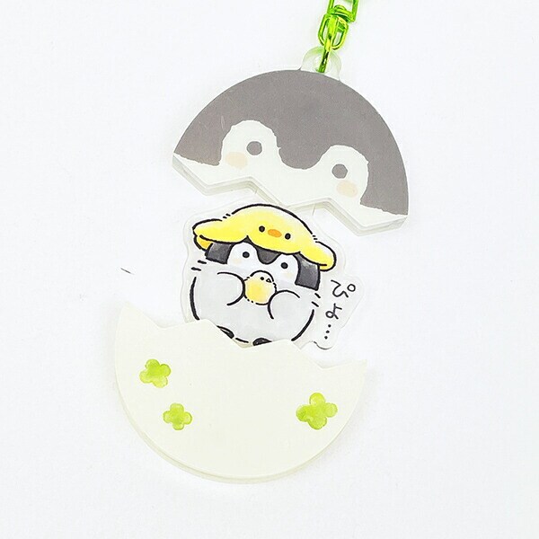 コウペンちゃん 卵 パカッとアクリルキーホルダー