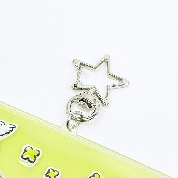 コウペンちゃん クローバー ぷっくりったい場面写キーホルダー