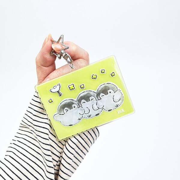 コウペンちゃん クローバー ぷっくりったい場面写キーホルダー