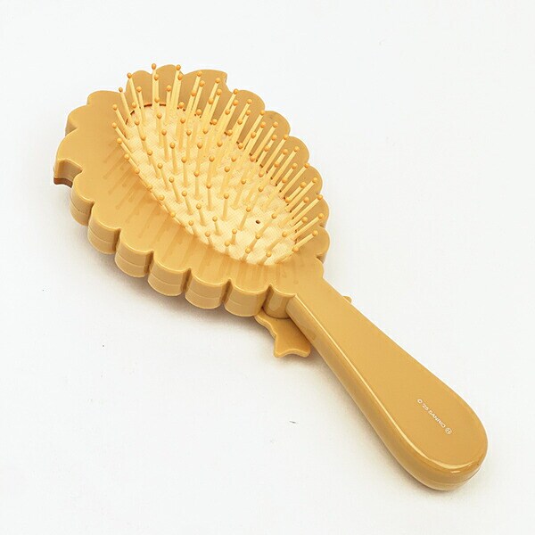 サンリオ ハローキティ ヒョウ柄 ヘアブラシ (ブラウン） くし Sanrio