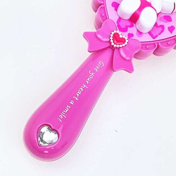 サンリオ ハローキティ ヒョウ柄 ヘアブラシ (ピンク） くし Sanrio