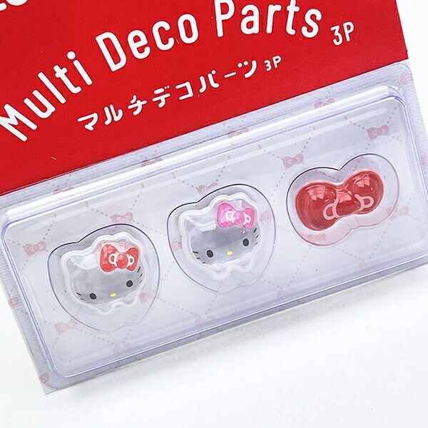 サンリオ ハローキティ ノーマル マルチデコパーツ 3P Sanrio