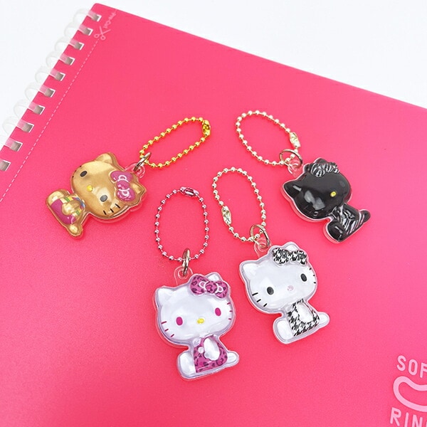 dショッピング |サンリオ ハローキティ ヒョウ柄(ピンク) ぷっくりっ