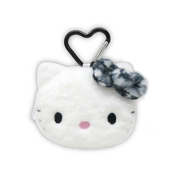 サンリオ ハローキティ 千鳥格子シリーズ 小銭入れ ブラック 平成レトロ Sanrio