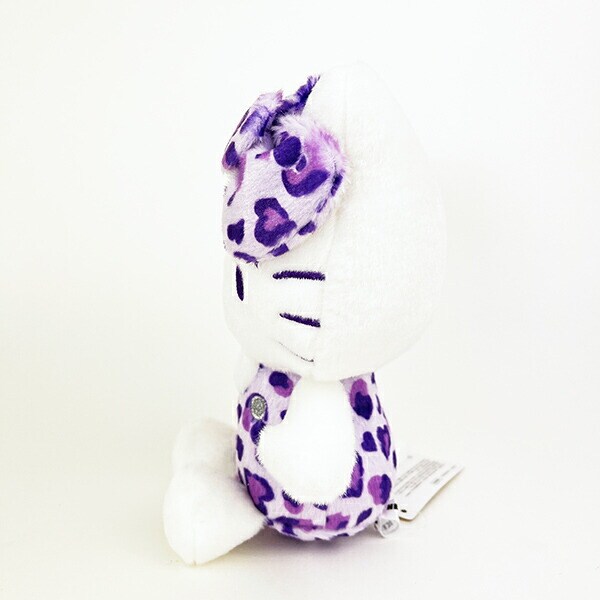 サンリオ ハローキティ ヒョウ柄シリーズ お座りぬいぐるみ パープル Sanrio