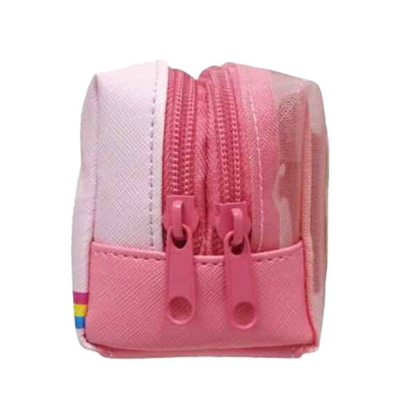 サンリオ ハローキティ 日焼けシリーズ メッシュBOXポーチ ピンク 平成レトロ