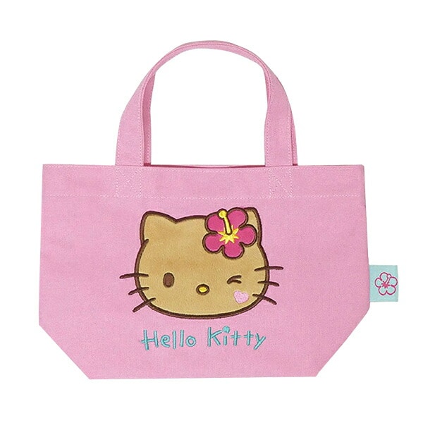 サンリオ ハローキティ 日焼けシリーズ ミニトート ピンク バッグ 平成レトロ