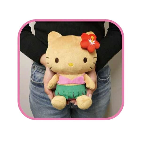 サンリオ ハローキティ 日焼けシリーズ お座りぬいぐるみ サングラス 平成レトロ