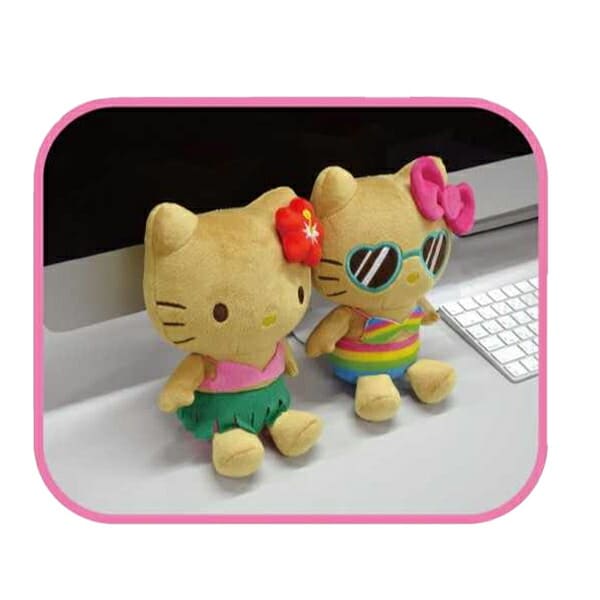 サンリオ ハローキティ 日焼けシリーズ お座りぬいぐるみ サングラス 平成レトロ