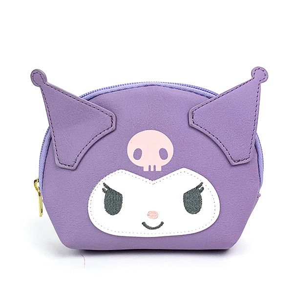 サンリオ クロミ くすみカラーシリーズ オーバルポーチ インテリア パープル
