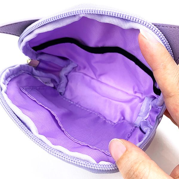 サンリオ クロミ くすみカラーシリーズ オーバルポーチ インテリア パープル