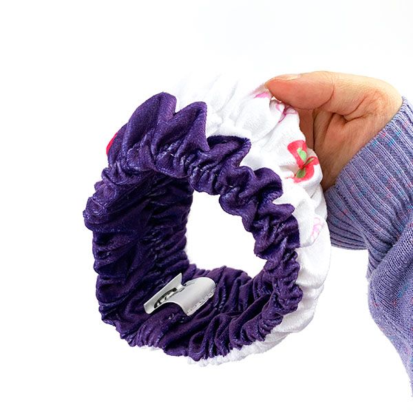 鬼滅の刃 栗花落カナヲ ヘアバンド ターバン バス用品 メイク 白