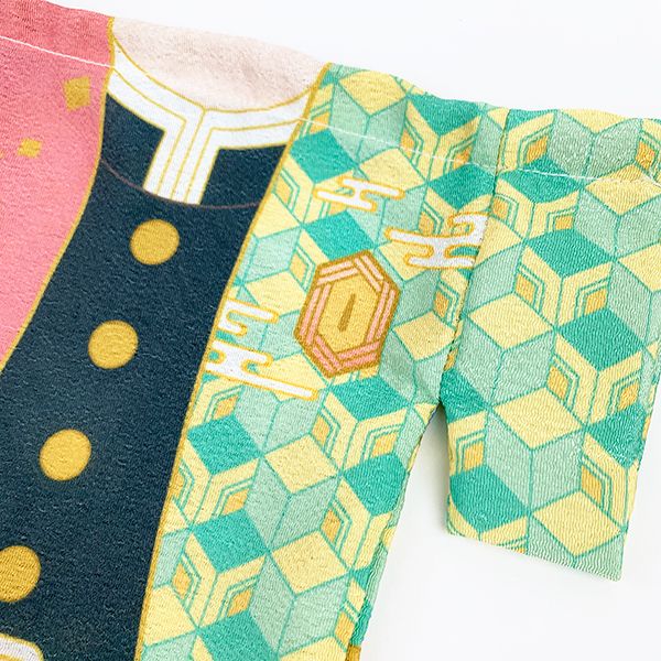 鬼滅の刃 冨岡義勇 羽織風巾着 巾着袋 少年ジャンプ アニメ エンジ