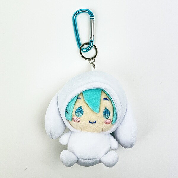 サンリオ 初音ミク×シナモロール カラビナ付きマスコット きぐるみ シナモン Sanrio