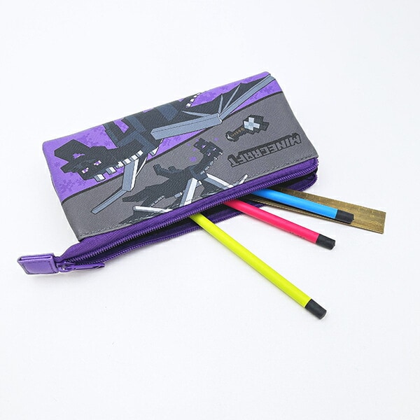 マインクラフト エンダードラゴン＆ウォーデン スリーポケットポーチ マイクラ