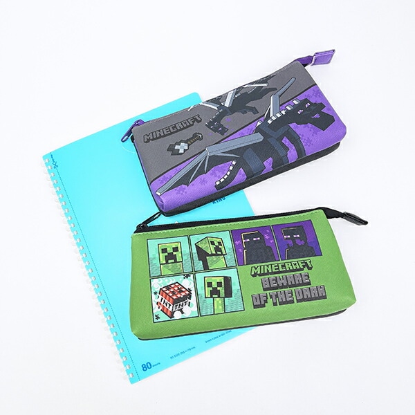 マインクラフト エンダードラゴン＆ウォーデン スリーポケットポーチ マイクラ