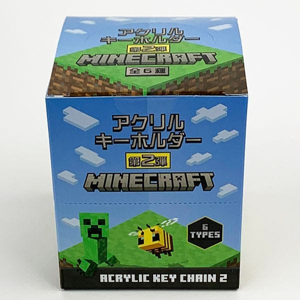 Minecraft マインクラフト マイクラ アクリルキーホルダー アクキー  1BOX6入 BOXセット 全6種