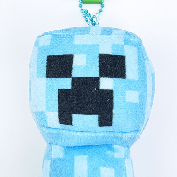 マインクラフト 帯電クリーパー(蓄光) ボールチェーンマスコット マイクラ