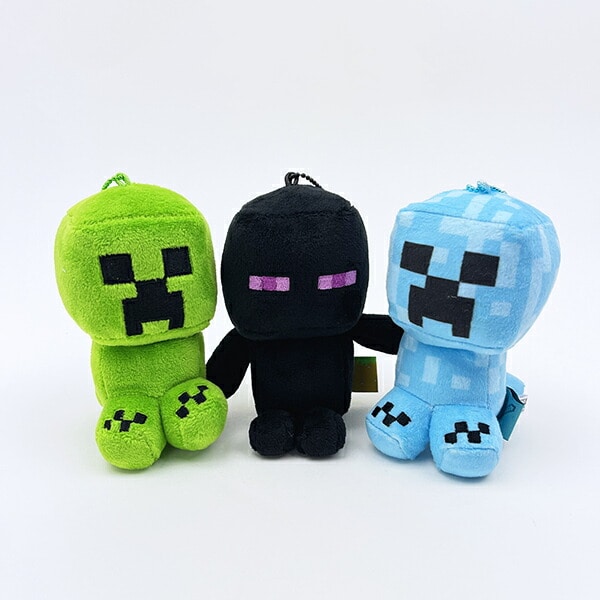 マインクラフト 帯電クリーパー(蓄光) ボールチェーンマスコット マイクラ