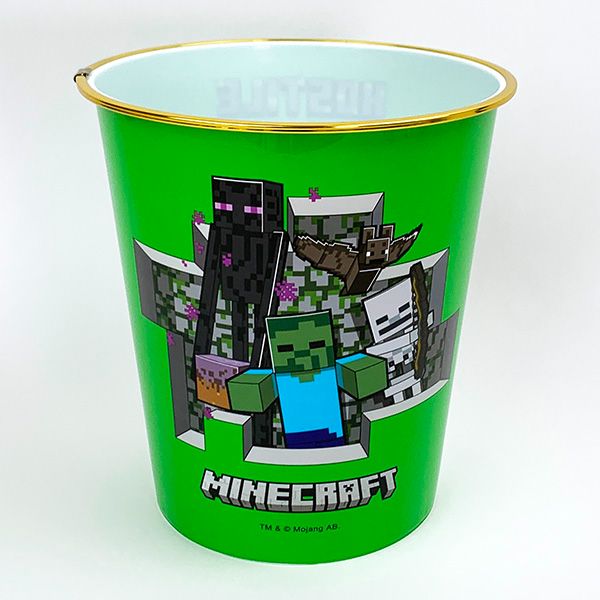 マインクラフト Minecraft ダストボックス ゴミ箱 グリーン