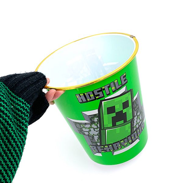 マインクラフト Minecraft ダストボックス ゴミ箱 グリーン