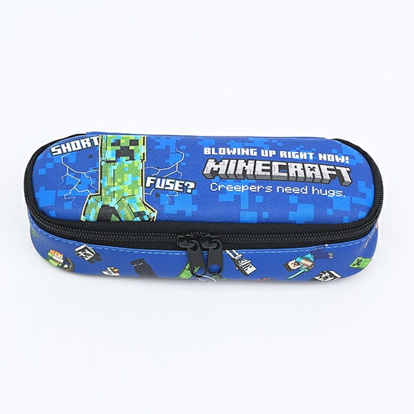 マインクラフト クリーパー フルオープンポーチ マイクラ