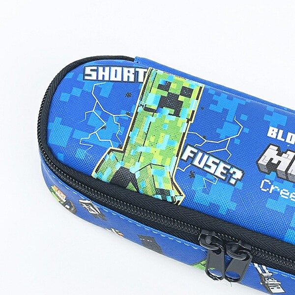 マインクラフト クリーパー フルオープンポーチ マイクラ