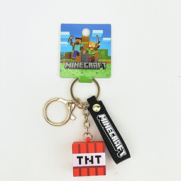 マインクラフト TNT火薬 マスコットキーホルダー