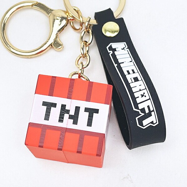 マインクラフト TNT火薬 マスコットキーホルダー