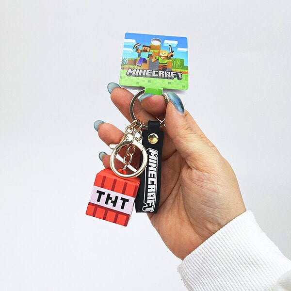 マインクラフト TNT火薬 マスコットキーホルダー