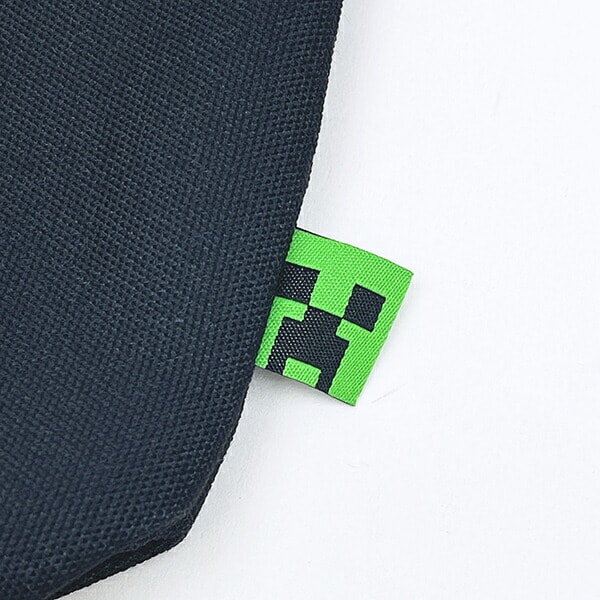 マインクラフト ミニトートバッグ ブラック ランチ