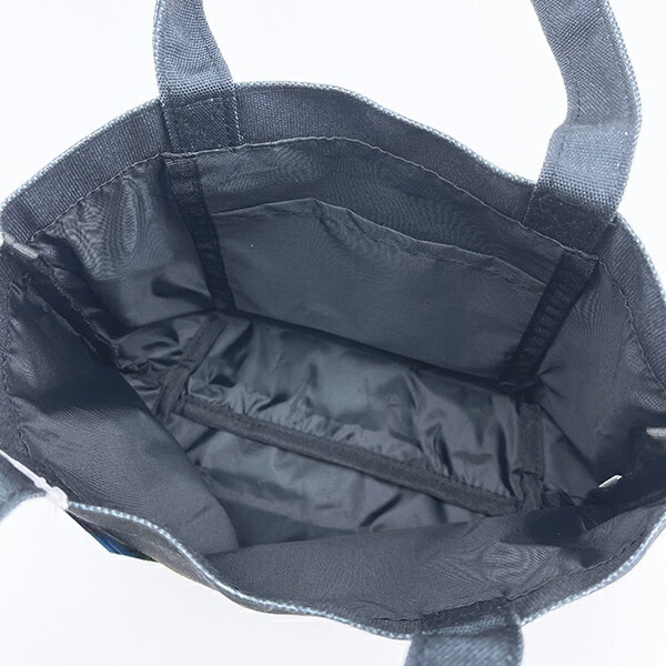 マインクラフト ミニトートバッグ ブラック ランチ