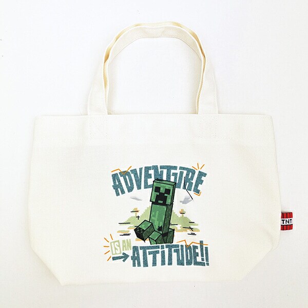 マインクラフト ミニトートバッグ クリーム ランチ