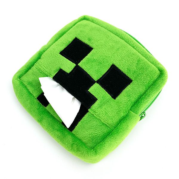 Minecraft マインクラフト クリーパー ミニティッシュポーチ 小物入れ グリーン