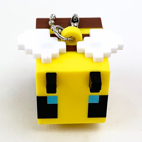 Minecraft PVCマスコット キーホルダー ハチ キーチェーン マインクラフト マイクラ