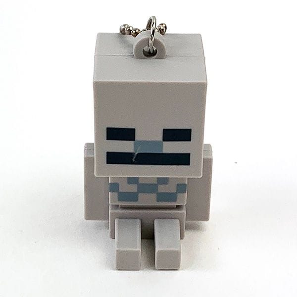 Minecraft PVCマスコット キーホルダー スケルトン キーチェーン マインクラフト マイクラ