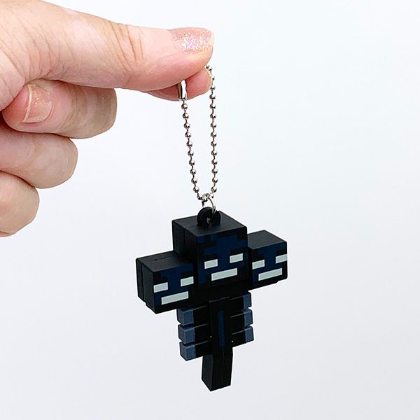 Minecraft PVCマスコット キーホルダー ウィサ゛ー キーチェーン マインクラフト マイクラ