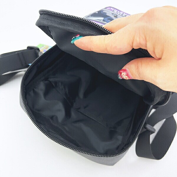 マインクラフト エンダードラゴン ポケット付きショルダーバッグ グレー