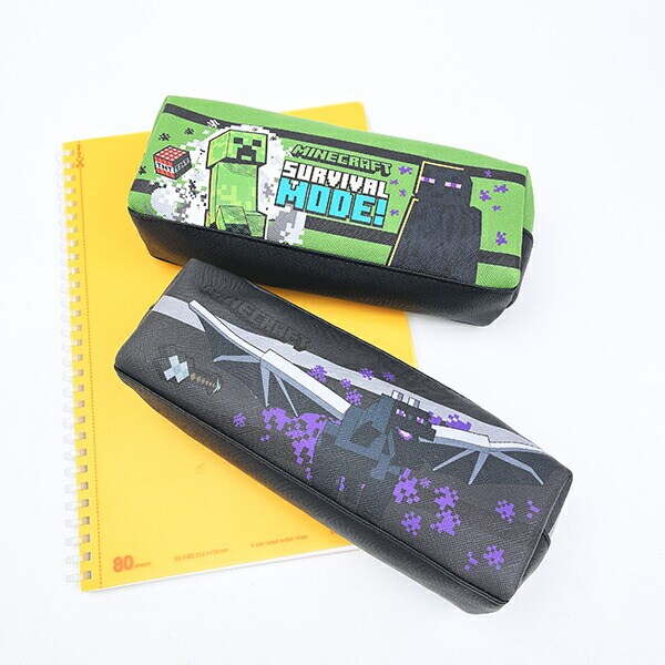 マインクラフト クリーパー＆エンダーマン スクエアポーチ マイクラ